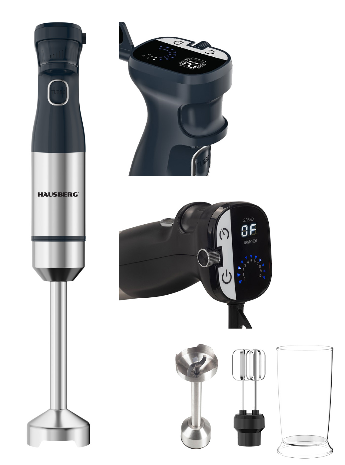 2 IN 1 HAND BLENDER SET